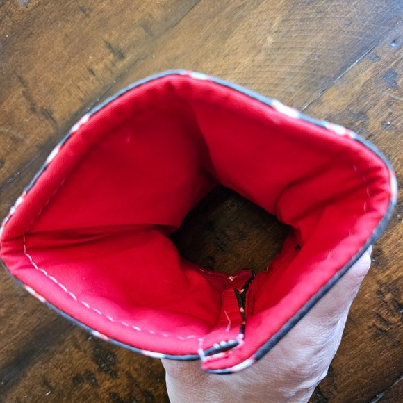 Love Mich Candy Cane Coffee Cozy - Picture 3 of 3